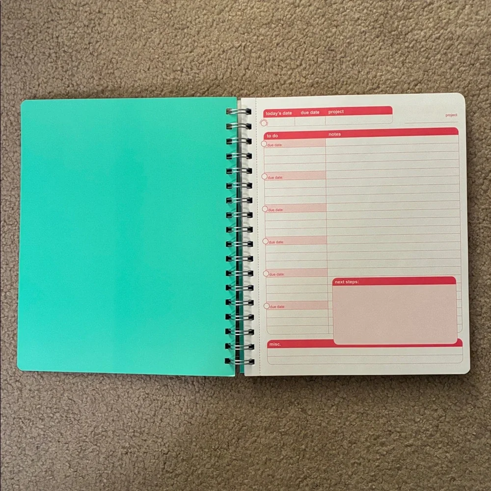 Markings By C.R. Gibson Make It Happen Project Planner - 200 Pages